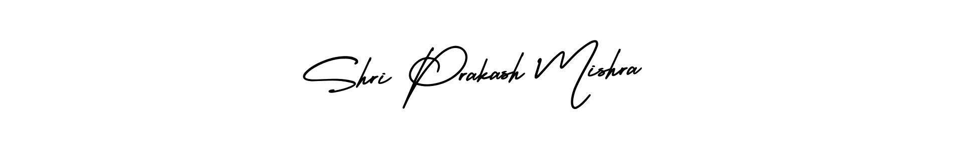 You should practise on your own different ways (AmerikaSignatureDemo-Regular) to write your name (Shri Prakash Mishra) in signature. don't let someone else do it for you. Shri Prakash Mishra signature style 3 images and pictures png